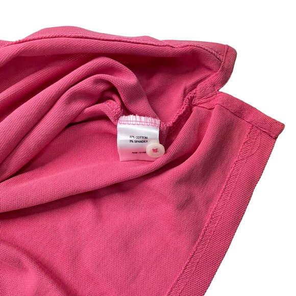 Johnnie-O Hangin Out Pink Cotton Blend Mens Polo Size Large - Picture 7 of 11